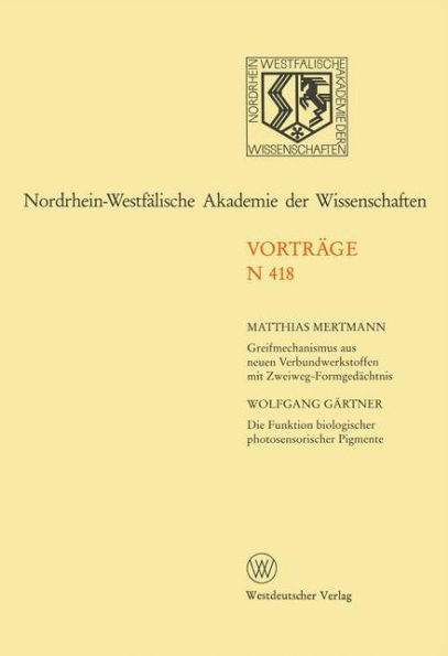 Nordrhein-Westfälische Akademie der Wissenschaften: Natur