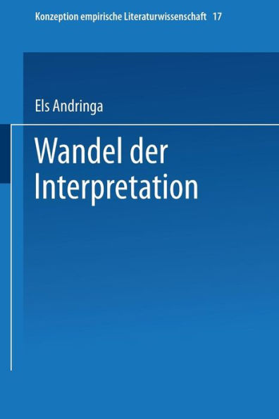 Wandel der Interpretation: Kafkas, Vor dem Gesetz' im Spiegel der Literaturwissenschaft