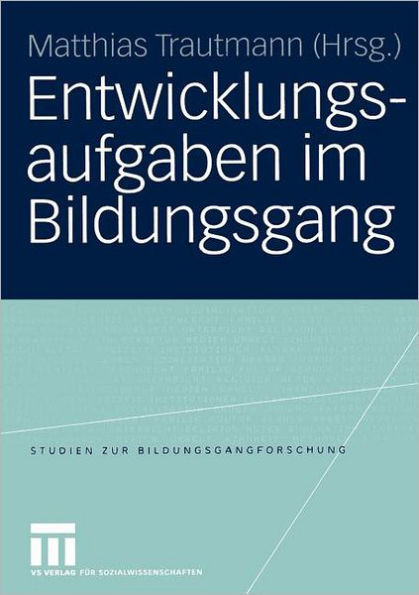 Entwicklungsaufgaben im Bildungsgang