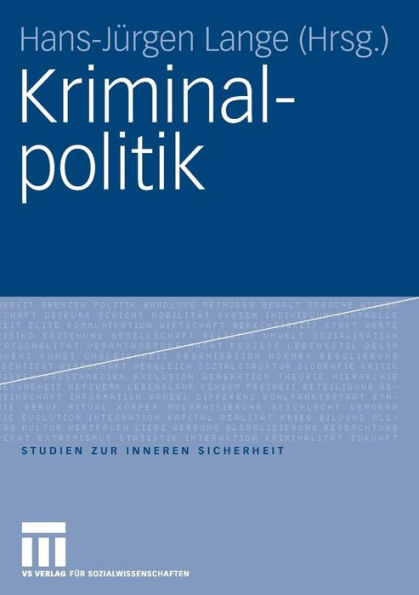 Kriminalpolitik