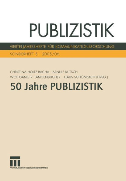 Fünfzig Jahre Publizistik