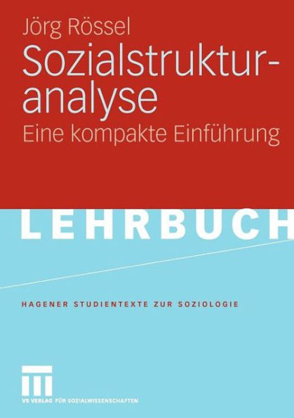 Sozialstrukturanalyse: Eine kompakte Einführung