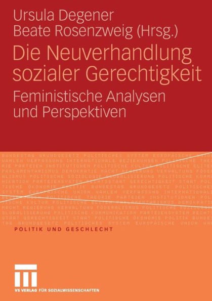 Die Neuverhandlung sozialer Gerechtigkeit: Feministische Analysen und Perspektiven