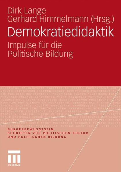 Demokratiedidaktik: Impulse für die Politische Bildung