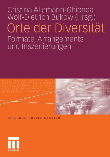 Orte der Diversität: Formate, Arrangements und Inszenierungen