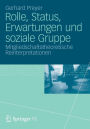 Rolle, Status, Erwartungen und soziale Gruppe: Mitgliedschaftstheoretische Reinterpretationen