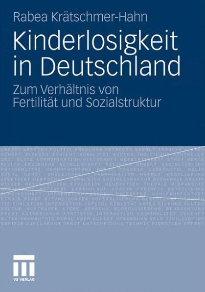 Kinderlosigkeit in Deutschland: Zum Verhältnis von Fertilität und Sozialstruktur
