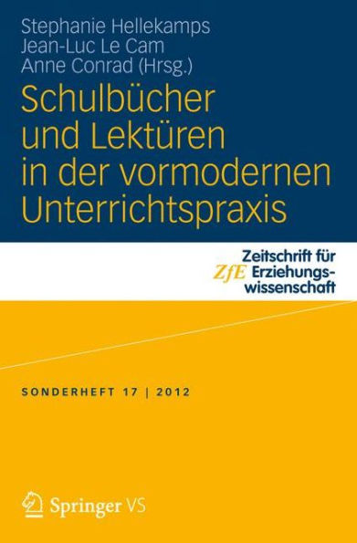 Schulbï¿½cher und Lektï¿½ren in der vormodernen Unterrichtspraxis