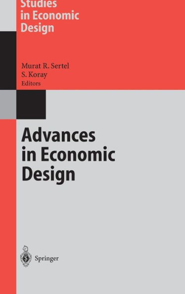Advances in Economic Design / Edition 1