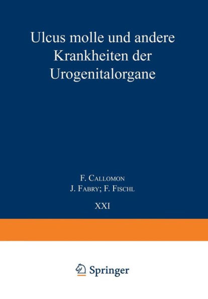 Ulcus Molle und Andere Krankheiten der Urogenitalorgane