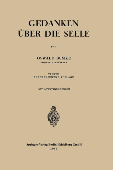 Gedanken über die Seele