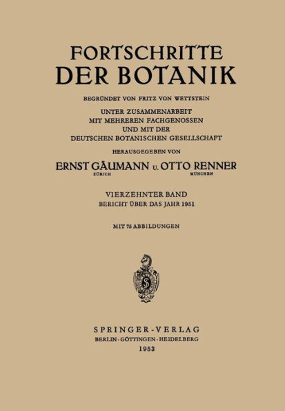 Bericht ï¿½ber das Jahr 1951