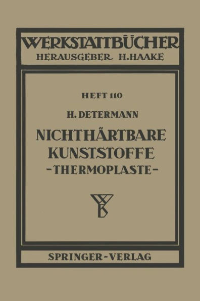 Nichthï¿½rtbare Kunststoffe (Thermoplaste)