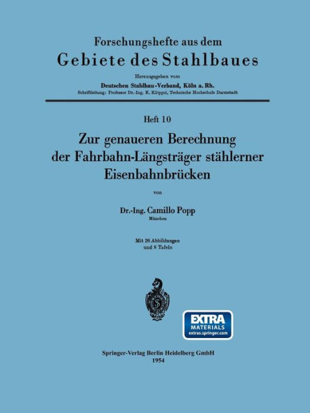 Zur genaueren Berechnung der Fahrbahn-Lï¿½ngstrï¿½ger stï¿½hlerner Eisenbahnbrï¿½cken