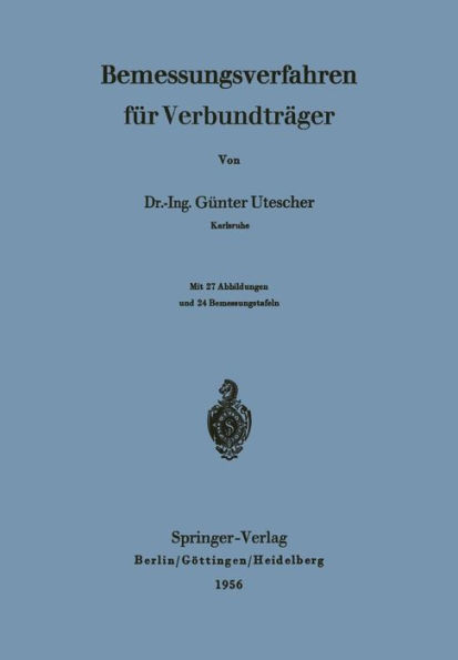 Bemessungsverfahren für Verbundträger