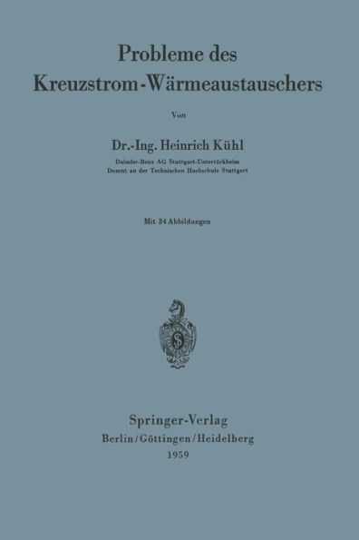 Probleme des Kreuzstrom-Wärmeaustauschers