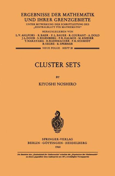 Cluster Sets