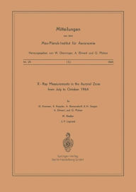 Title: X-Ray Measurements in the Auroral Zone from July to October 1964, Author: G. Kremser