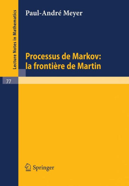 Processus de Markov / Edition 1