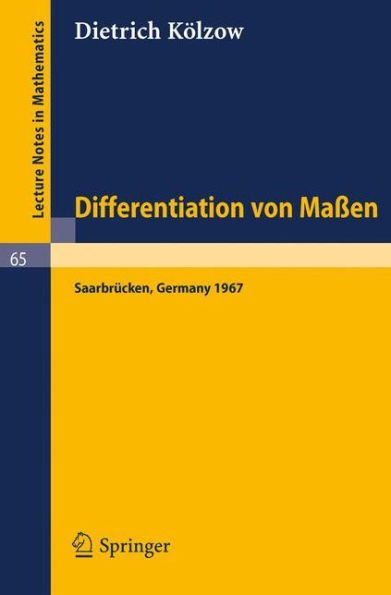 Differentiation von Maï¿½en / Edition 1