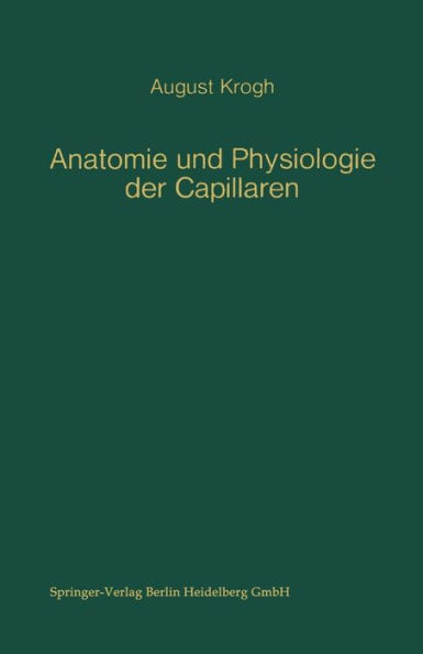 Anatomie und Physiologie der Capillaren