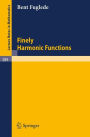 Finely Harmonic Functions / Edition 1