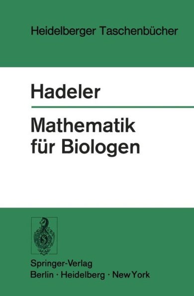 Mathematik fï¿½r Biologen