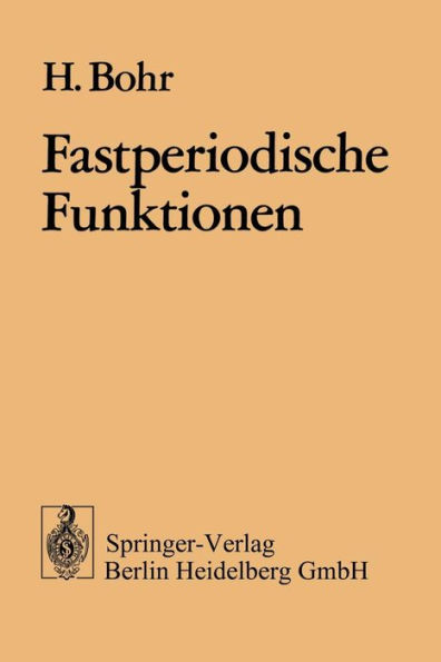 Fastperiodische Funktionen