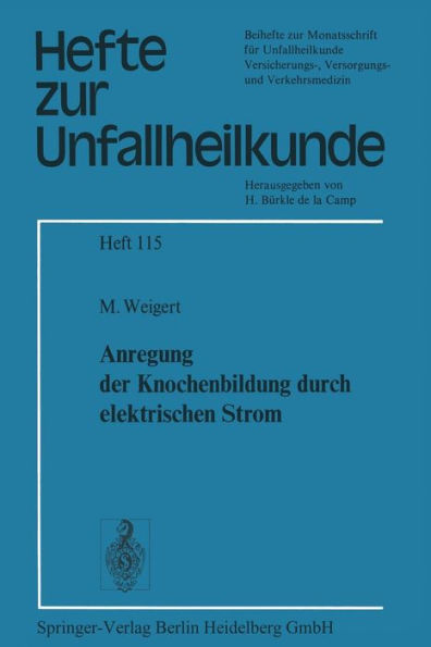 Anregung der Knochenbildung durch elektrischen Strom