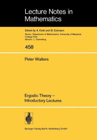 Title: Ergodic Theory - Introductory Lectures, Author: P. Walters