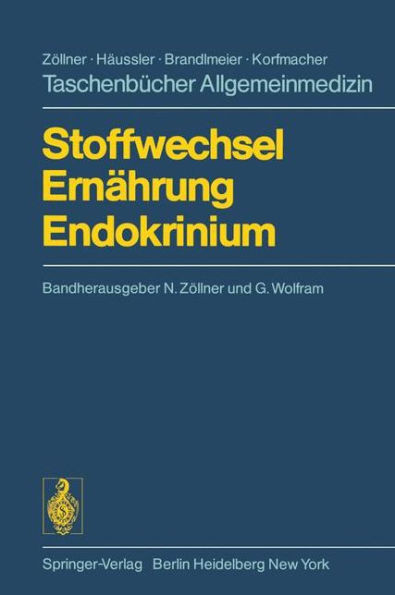 Stoffwechsel Ernï¿½hrung Endokrinium