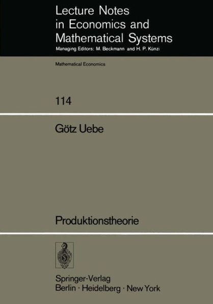 Produktionstheorie