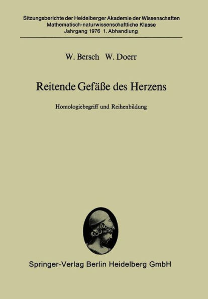 Reitende Gefäße des Herzens: Homologiebegriff und Reihenbildung