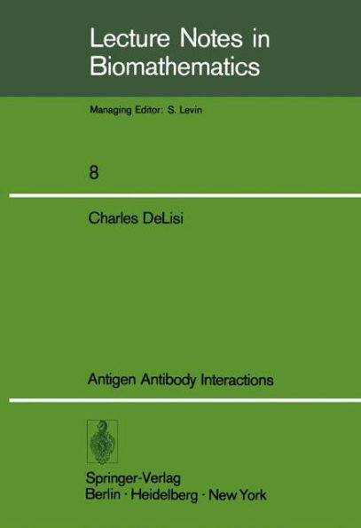 Antigen Antibody Interactions