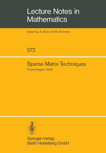 Sparse Matrix Techniques: Copenhagen 1976