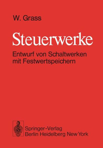 Steuerwerke: Entwurf von Schaltwerken mit Festwertspeichern