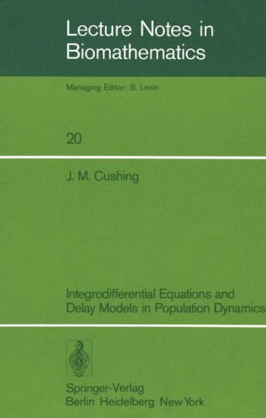 Integrodifferential Equations and Delay Models in Population Dynamics