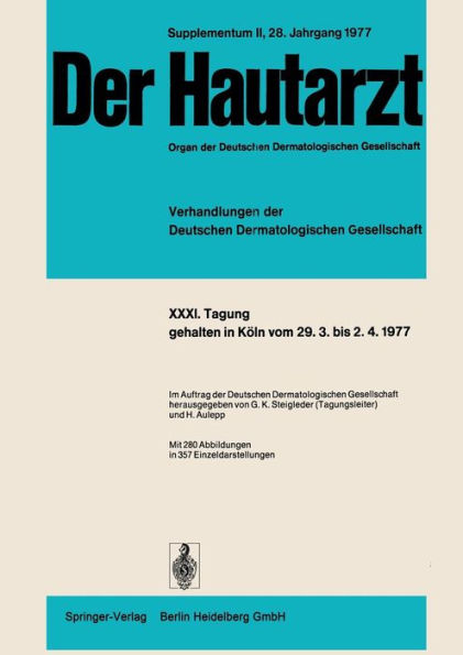 Tagung, gehalten in Kï¿½ln vom 29.3. bis 2.4.1977