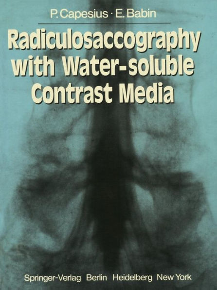 Radiculosaccography with Water-soluble Contrast Media