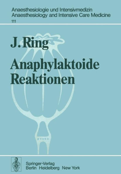 Anaphylaktoide Reaktionen: nach Infusion natï¿½rlicher und kï¿½nstlicher Kolloide
