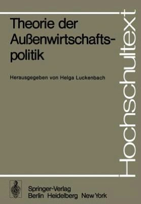 Theorie der Auï¿½enwirtschaftspolitik