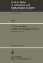 Convex Analysis and Mathematical Economics: Proceedings of a Symposium, Held at the University of Tilburg, February 20, 1978