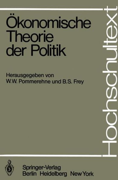 ï¿½konomische Theorie der Politik