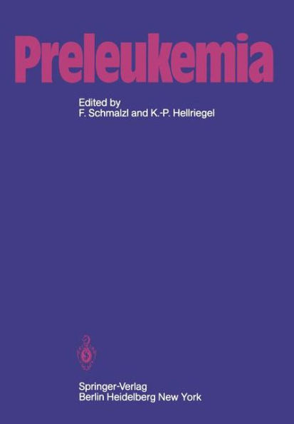 Preleukemia / Edition 1