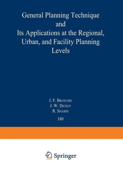 Topaz: General Planning Technique and its Applications at the Regional, Urban, and Facility Planning Levels