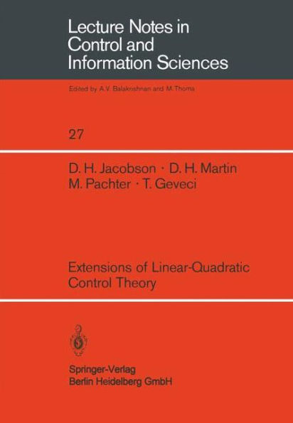 Extensions of Linear-Quadratic Control Theory