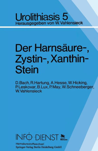 Der Harnsï¿½ure-, Zystin-, Xanthin-Stein