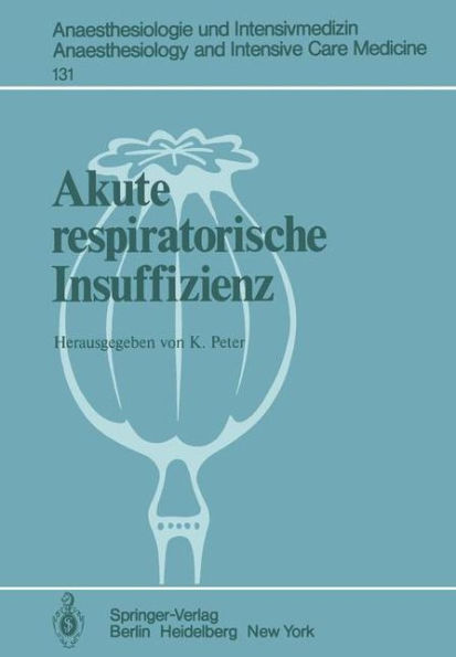 Akute respiratorische Insuffizienz / Edition 1