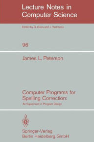 Title: Computer Programs for Spelling Correction: An Experiment in Program Design, Author: J.L. Peterson