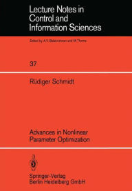 Title: Advances in Nonlinear Parameter Optimization, Author: R. Schmidt